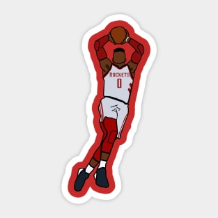 Russell Westbrook NBA Houston Rockets Sticker